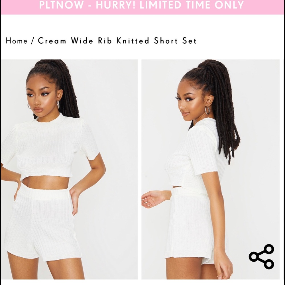 PLT matching knit set